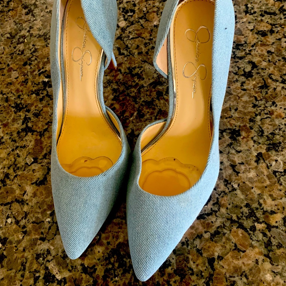 Denim Heels